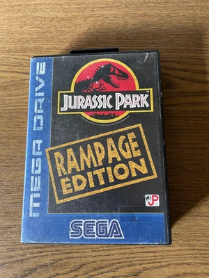 Jurassic Park - Rampage Edition (SEGA Mega Drive /MD) OVP + Anleitung ** CIB PAL - Bild 1 von 4