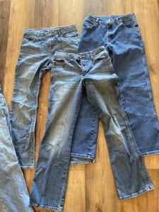 Boys Size 16 Jeans Lot - Wrangler - Wrangler Retro - The Children’s Place  - Picture 1 of 10