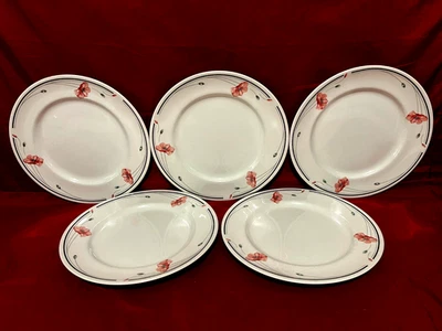 Johnson Brothers Summer Fields Juego de 5 platos de cena florales 10 1/4" Inglaterra Foto 1 de 2