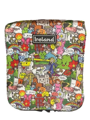 Shoulder Bag Ireland Themed Bag Featuring Various Cartoons & Characters NWOT - Image 1 of 4