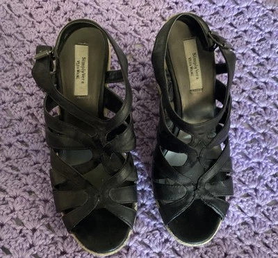 Women's size 7 1/2 Simply Vera Vera Wang wedge platform sandal shoe - Image 1 of 4
