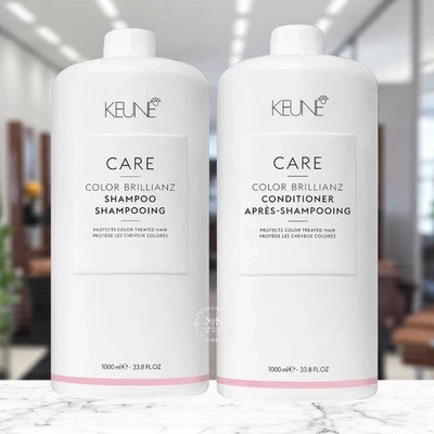 Keune Care Color Brillianz Shampoo & Conditioner 33.8 oz 1000 ml with Pump - Image 1 of 2
