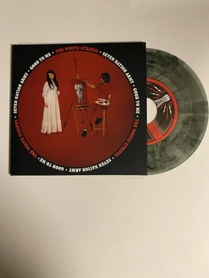 The White Stripes - Seven Nation Army   7"  Black/clear  Vinyl - Image 1 of 3