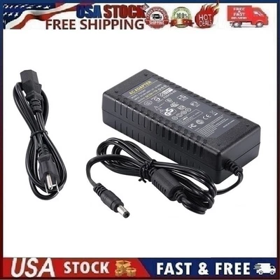 12V 5A AC Adapter Charger Power Supply for Security Camera CCTV DVR Surveillance - Image 1 of 4