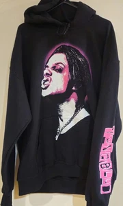 YungBlud Icon Face Hoodie Black Unisex Size Large Like New Pre-owned Condition  - Picture 1 of 6