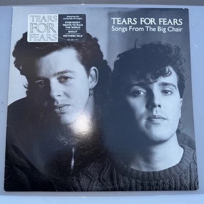 TEARS FOR FEARS Songs From The Big Original Release 1985 Mercury LP Promo Cover - Image 1 of 4