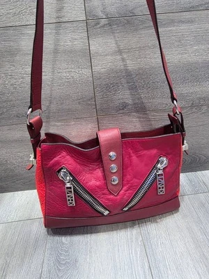 Kenzo California leather crossbody bag Red Burgundy B000591 - Image 1 of 4