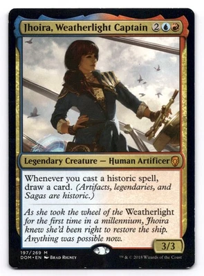Jhoira, Weatherlight Captain LP Dominaria 197/269 MTG Regular - Image 1 of 2
