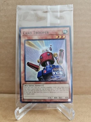 Card Trooper - Súper Raro - Estampado YCS - Corte Superior - 25YC-EN003 - NUEVO Yugioh TCG Foto 1 de 2