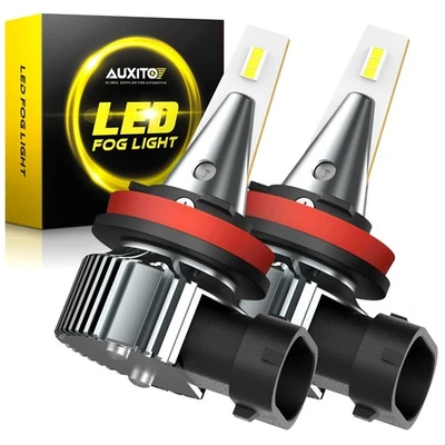 AUXITO H8 H11 LED Fog Light Bulbs 6000k Xenon White H16 LED Bulbs for DRL 4 2/4X - Image 1 of 4