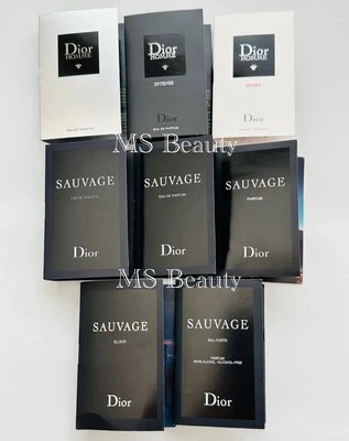 迪奥Sauvage & Dior男士系列样品喷雾(8件装) — 第 1/4 张图片