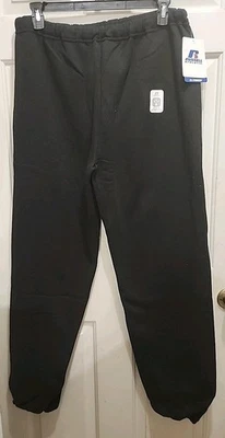 PANTALONES PARA HOMBRE RUSSELL ATLETIC DRI-POWER 2X NEGROS ROPA DEPORTIVA PIERNA CERRADA SIN BOLSILLO Foto 1 de 4