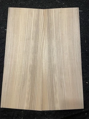 Quarter Sawn White Ash Guitar Drop Top #1028A- 18.7"L x 14"W x 0.21"T - Image 1 of 4