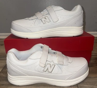 New Balance 577v1 Womens Size 10 2E Wide white Sneakers Walking Shoes WW577VB - Image 1 of 4