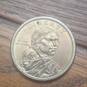 2010-D "Great Law Of Peace" Sacagawea 1 $ One Dollar - Bild 1 von 4