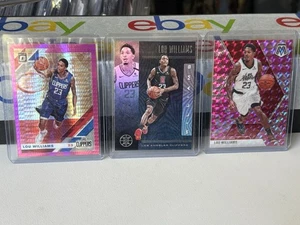 2019-20 Lou Williams Clippers Card Lot (3) | Mosaic Pink Prizm, Illusions Optic - Bild 1 von 9