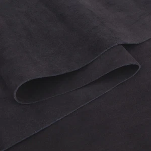 Soft Suede Leather Pieces Cow Hide Premium Split Leather 5/6oz Black & Brown - Picture 1 of 36