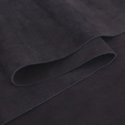 Soft Suede Leather Pieces Cow Hide Premium Split Leather 5/6oz Black & Brown - Image 1 of 4