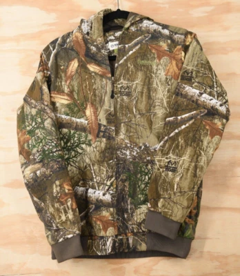 Magellan Realtree Edge NWT! Hooded Zip Camo Jacket YOUTH Large - Quilted Lining - Image 1 of 4