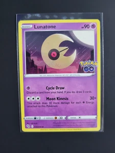 Pokémon TCG Lunatone - Pokemon Go (034/078) Regular Uncommon NM - Picture 1 of 1
