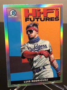 Luis Rodriguez Hi-Fi Futures 2021-22 Bowman Draft #HIFI-14 Los Angeles Dodgers - Picture 1 of 2