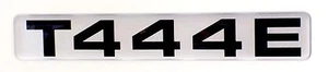 T 444 E INTERNATIONAL 7.3 EMBLEM (B) SATIN - Picture 1 of 2