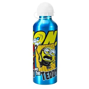 Botella de aluminio Minions bebidas de agua niños de regreso a la escuela personaje azul - Imagen 1 de 3
