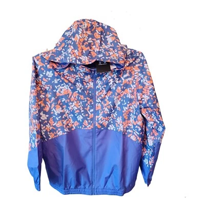 Jaqueta Under Armour L 14/16 Meninas Tecido Zíper Completo Com Capuz Violeta Brilhante - Imagem 1 de 4