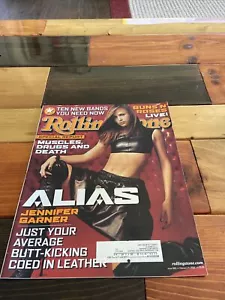 ROLLING STONE MAGAZINE #889 JENNIFER GARNER ALIAS COVER FEBRUARY 14 2002 - Picture 1 of 8