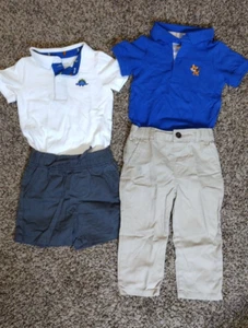 4-teilig Baby 18 Monate Charter's and Garanimals Sport Kleid Shirts Jeans Shorts Set - Bild 1 von 2