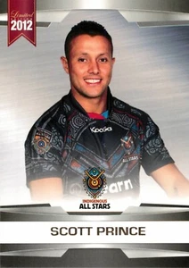 2012 GOLD COAST TITANS NRL Card SCOTT PRINCE Indigenous All-Stars - Bild 1 von 3