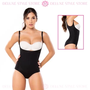 Fajas Colombianas Moldeadoras Body Shaper Open Bust Bodysuit Girdle Diane 2352 - Picture 1 of 16