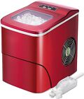 Counter top Ice Maker Machine Compact Automatic Ice Maker 9 Cubes Ready in 6-8 M