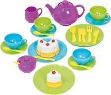 Casdon Tea Set  Colourful Toy Tea Party Set For Children Aged 3  Includes 36 Pie