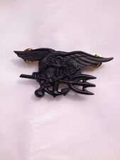 US Navy Seal Eagle Anchor Trident Metal Badge Insignia Black - US027