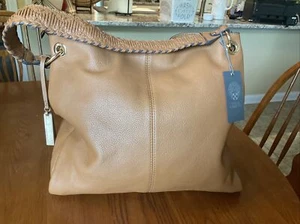 Vince Camuto Nadja Hobo aus genarbtem Leder neu mit Etikett - Bild 1 von 10