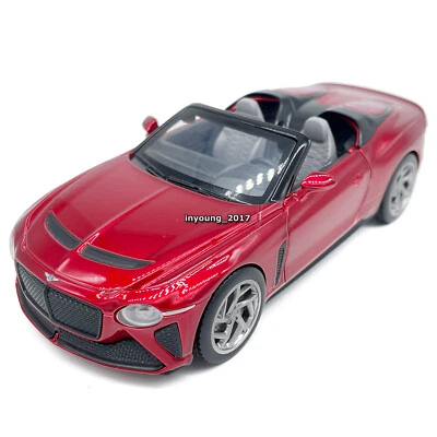 1:32 Bentley Mulliner Bacalar Model Car Diecast Toy Cars Toys for Boys Kids Red - Image 1 of 4