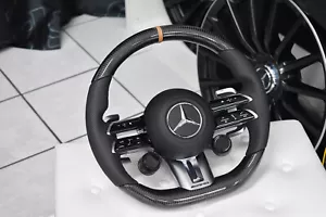 Mercedes-Benz AMG Sport Lenkrad Carbon E63 C63 A45 GT63 GLE63 G63 SL63 CLS53 U88 - Bild 1 von 12