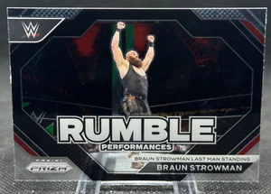 Braun Strowman 2024 Panini WWE Prizm Rumble Performances #10 - Picture 1 of 2