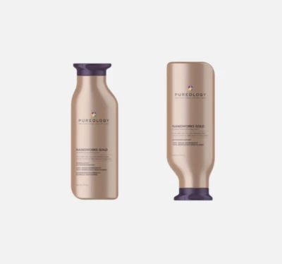 Pureology Proffessional Nanoworks Gold Shampoo und Conditioner - 266ml - 1000ml