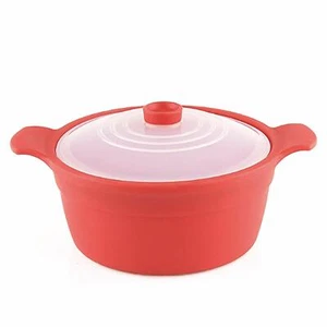 Open Box, Silicone 1.2L Microwave Oven Ramen Noddle Steamer Container Pot - Picture 1 of 12