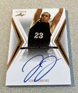 2021 Leaf Ultimate Base Auto #BA-JJ1 John Jenkins Vanderbilt - Picture 1 of 2