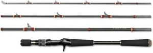 Megabass VALKYRIE VKC-68M-4 WORLD EXPEDITION 4pcs 6.8ft Casting Rod New - Picture 1 of 5