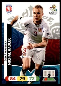 Panini Euro 2012 Adrenalyn XL - ?eská republika Michal Kadlec (Base card)