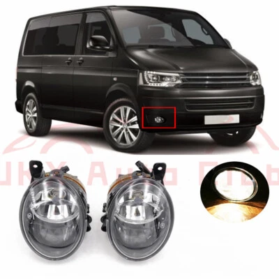 Luces antiniebla delanteras lámpara de conducción para Volkswagen Transporter Multivan T5 2010-2015 u Foto 1 de 4