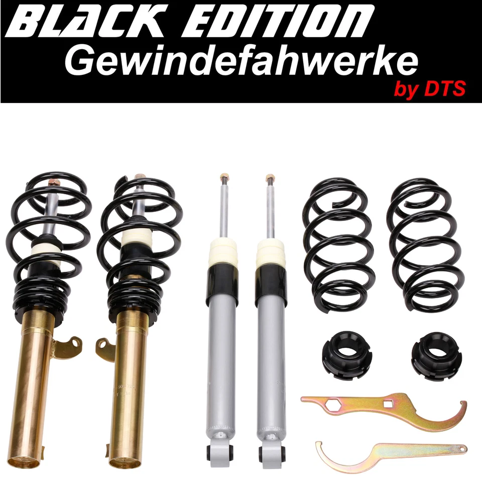Coilover BlackEdition per VW Golf V 5 Lim. + Variant Plus 1K, 1KP ? 50mm - Immagine 1 di 1