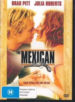 The Mexican DVD, Brad Pitt ,Julia Roberts, Region 4 - Image 1 of 3