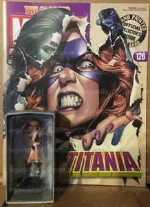 EAGLEMOSS CLASSIC MARVEL FIGURINE COLLECTION - ISSUE 126 TITANIA - NEW - Picture 1 of 1