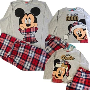 Family Matching Christmas Pyjamas-Mickey and Minnie Xmas nightwear - Picture 1 of 29