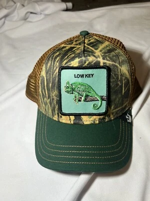 Goorin Bros The Farm Animal Trucker Exclusive LOW KEY CHAMELEON Camouflage New - Image 1 of 4
